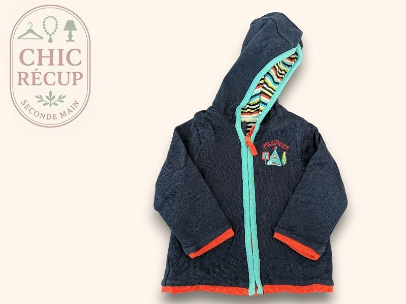 Gilet Orchestra - 6-9 Mois - Marine - Erbul-21