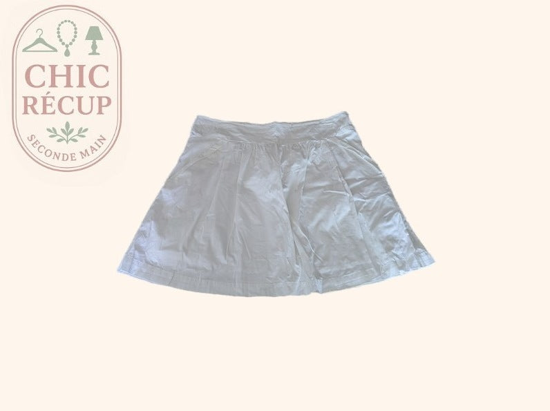 Jupe Phildar - 46 - Blanc - Coton