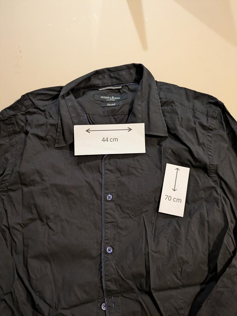 Chemise Guess by Marciano - M - Noir - Stretch Slim