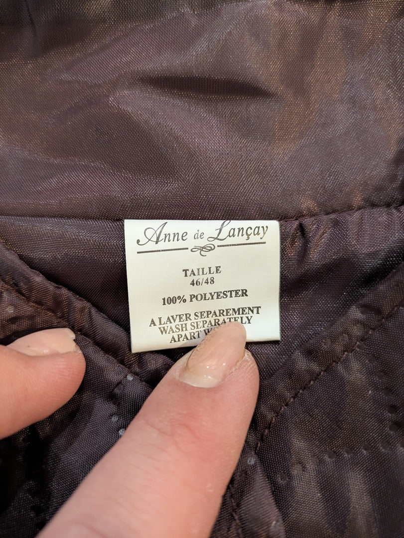 Veste Sans Manche Anne De Lancay - Xl - Marron - Labag-248