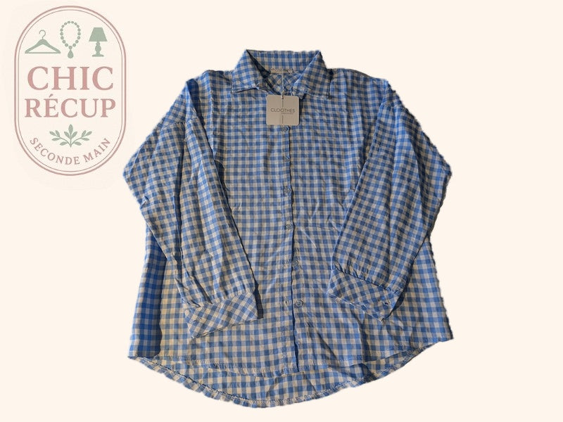 Chemise Cloothes - M - Bleu Ciel - Lubel-39