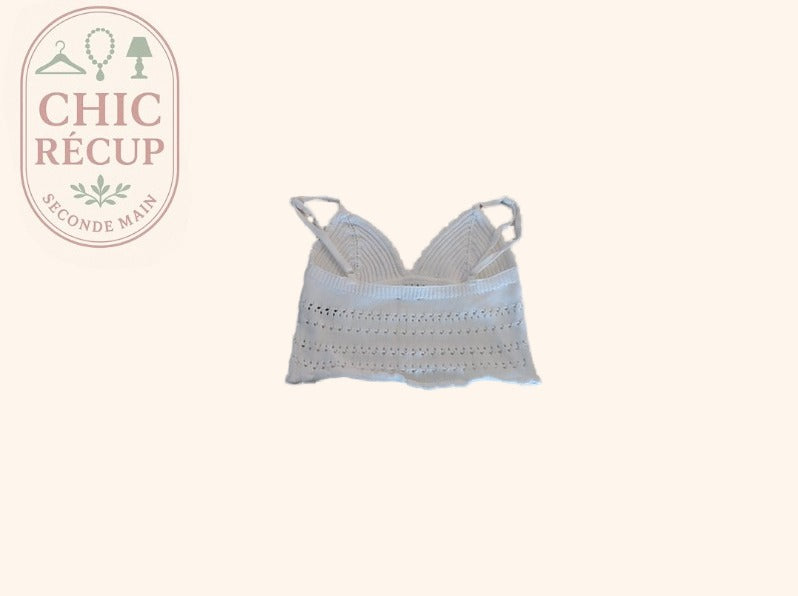 Tops Court - Undiz - M - Blanc - Macar-13