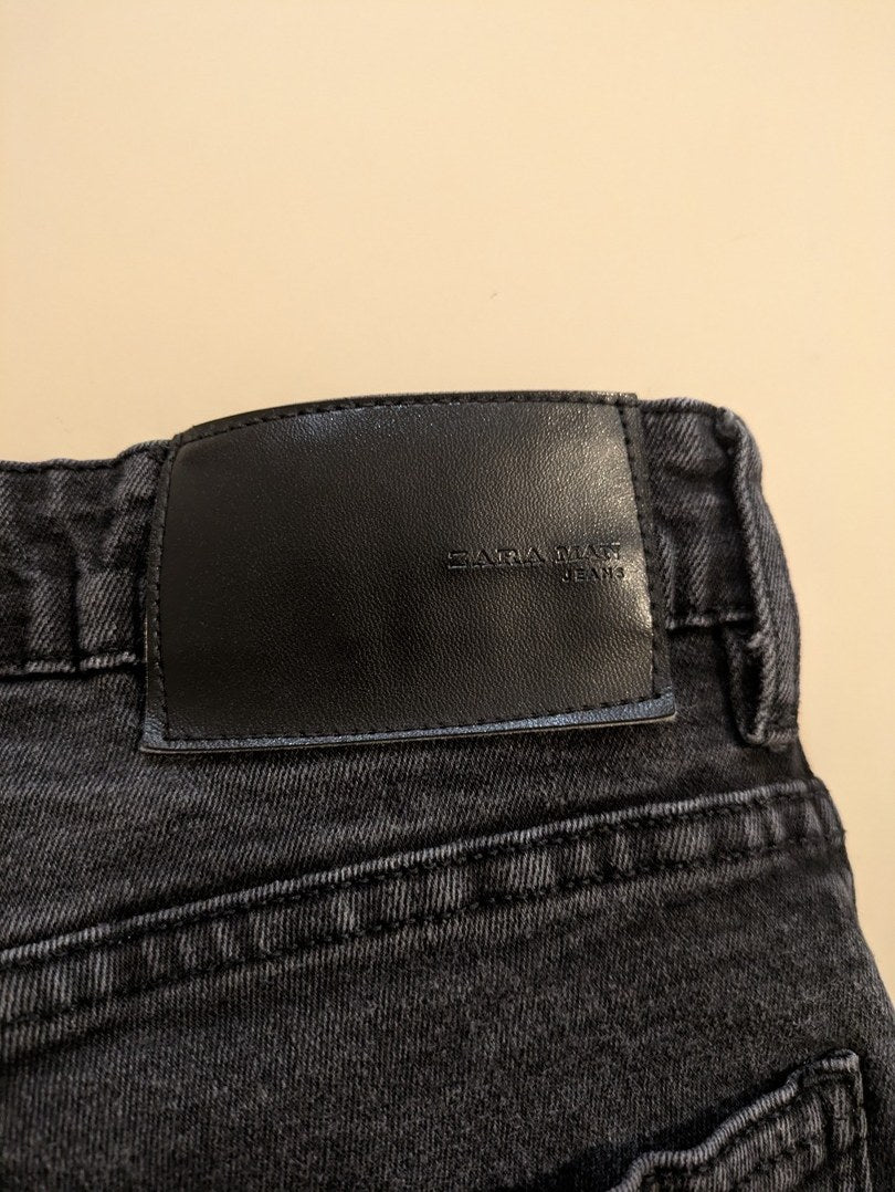 Jeans Slim Zara - M - Noir - Paval-15