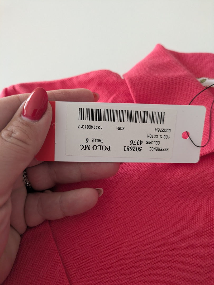 Polo Montagut - 44 - Rose - 502681