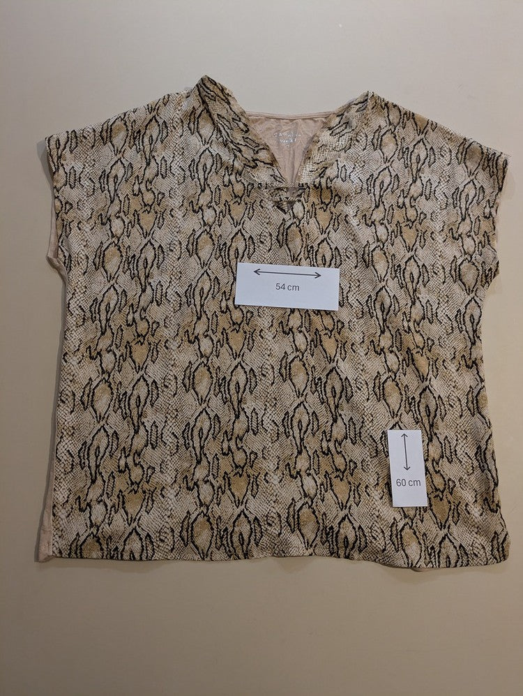 Blouse Camaïeu - M - Beige - Qubur-98