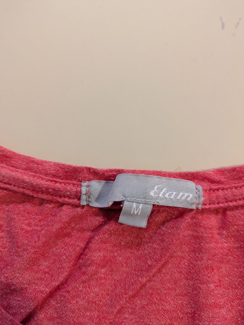 Blouse Etam - M - Corail - Audeb-98