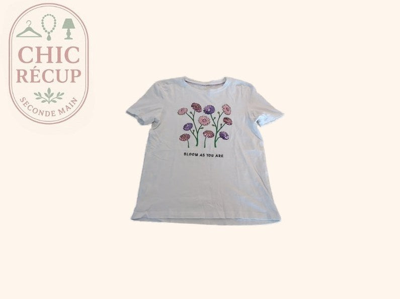 T-shirt - Inconnu - S - Blanc - Macar-06