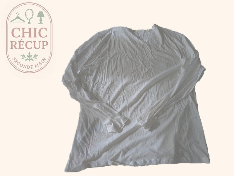 T-shirt Schiesser - Xxxl - Blanc - Labag-326