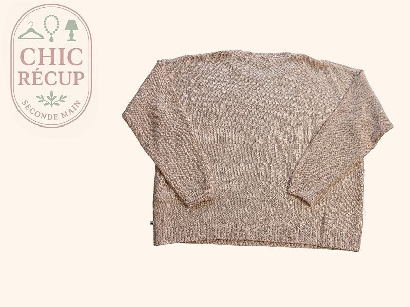 Pull D'hiver Le Temps Des Cerises - S - Abricot - Vabar-14