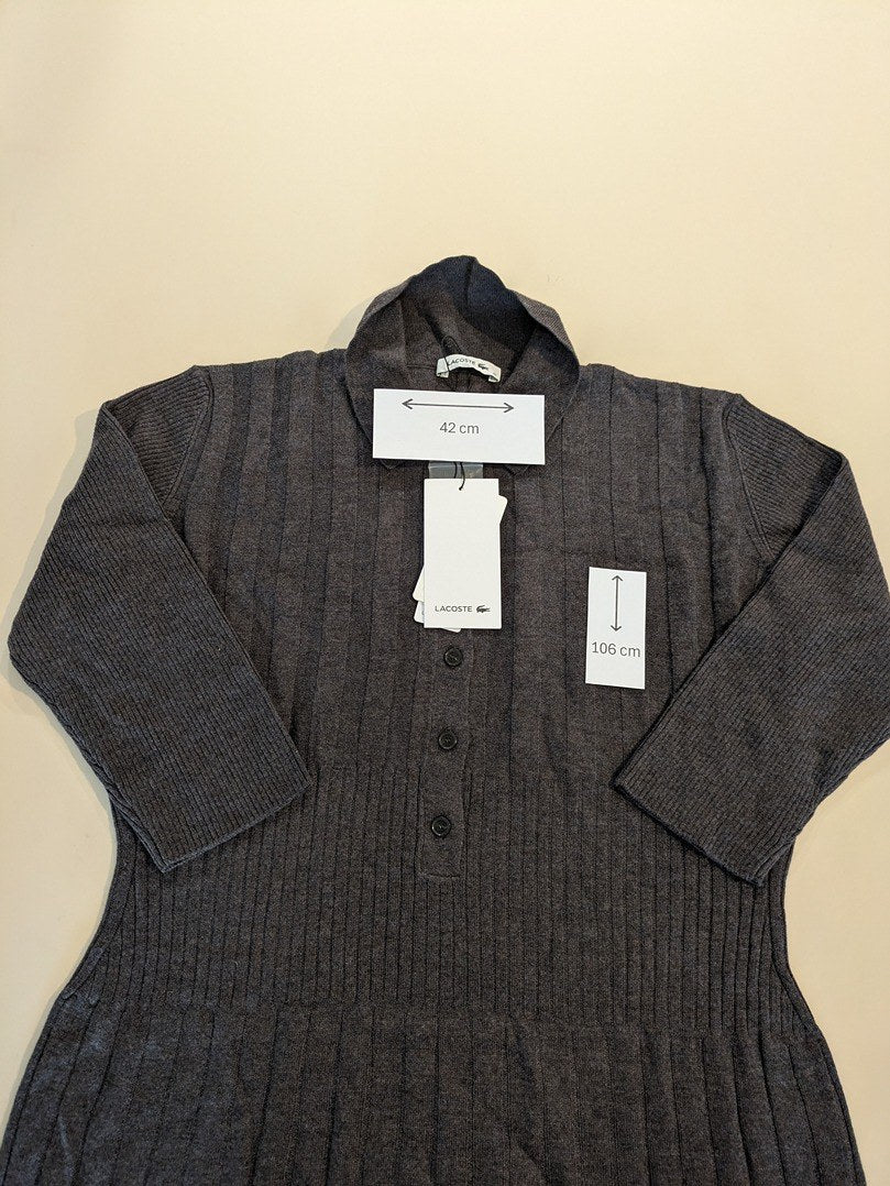 Robe D'hiver Lacoste - Xl - Gris - Labag-253