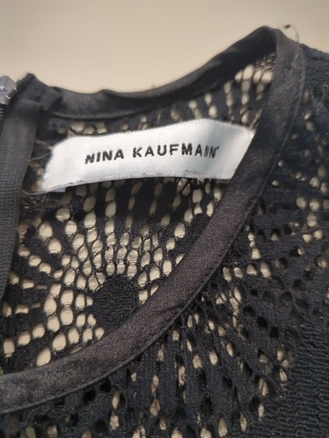 Robe Casual - Nina Kaufmann - S - Noir - Sthas-18