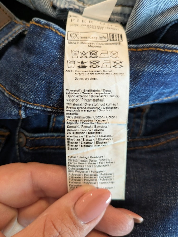 Jeans Coupe Droite Pier One - M - Marine - Ramec-13