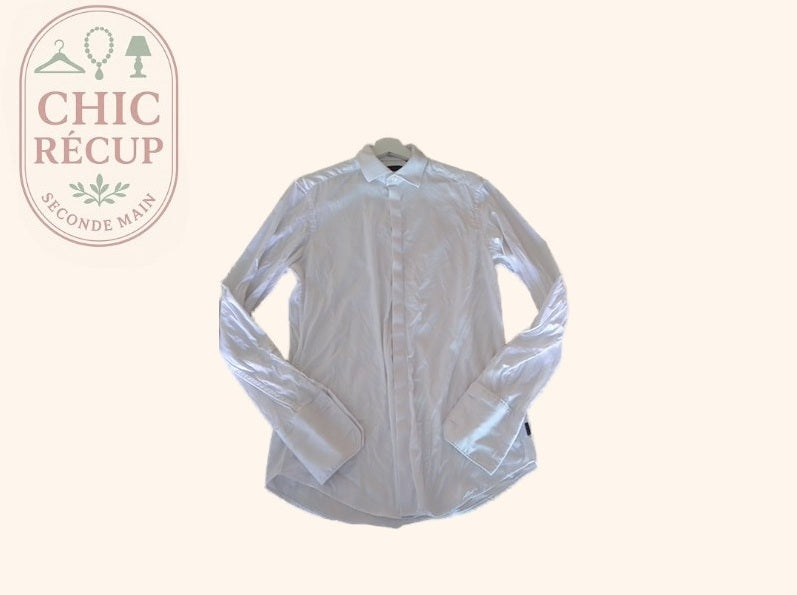 Chemise Izac - M - Blanc - Saaug-78