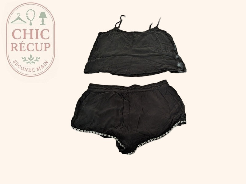 Pyjama Undiz - L - Noir - Evvio-41
