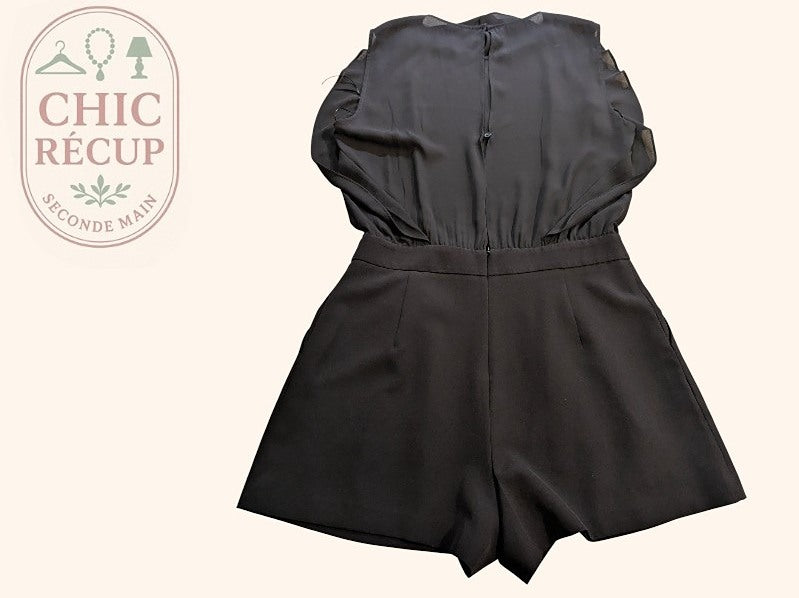 Combi Short Zara - L - Noir - Paval-46