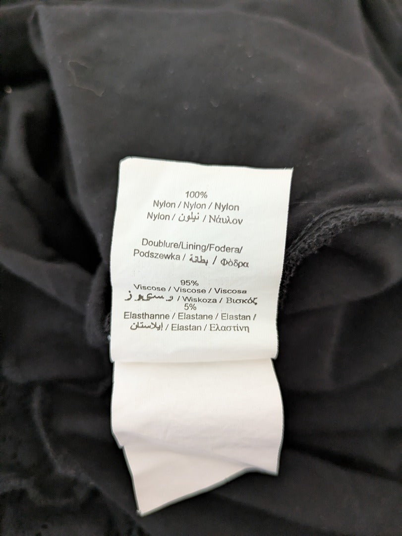 Robe Patrice Bréal - 44 - Noir - Dentelle