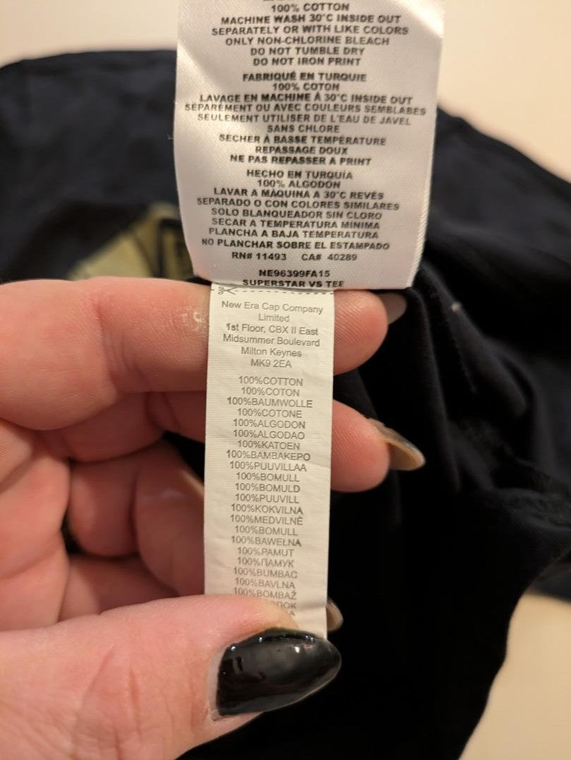 T-shirt Imprimé New Era - M - Noir - Thgag-5