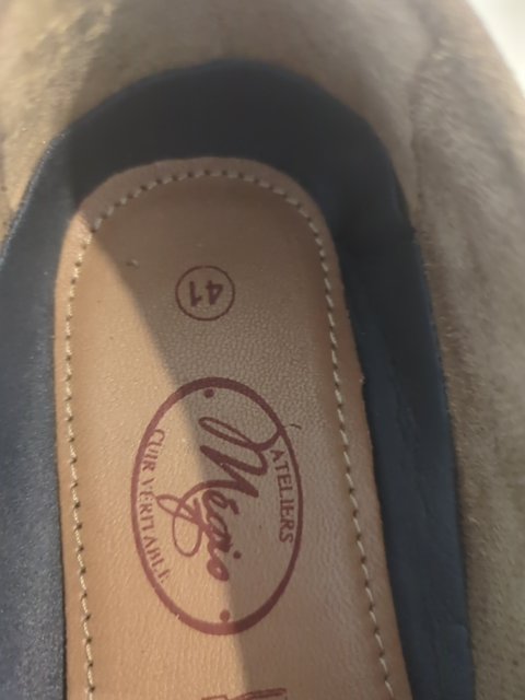 Mocassins - Ateliers Mégis - 41 - Gris/marron - Phleg-60