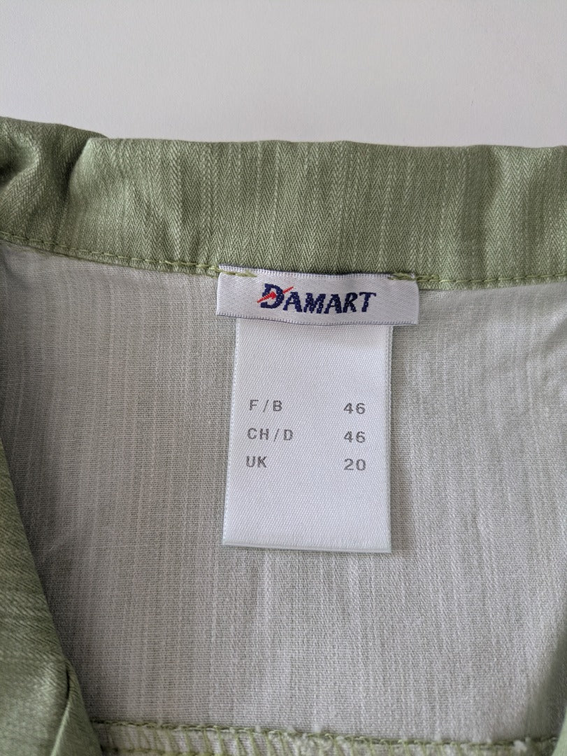 Veste Sans Manche Damart - Xl - Vert - Labag-337