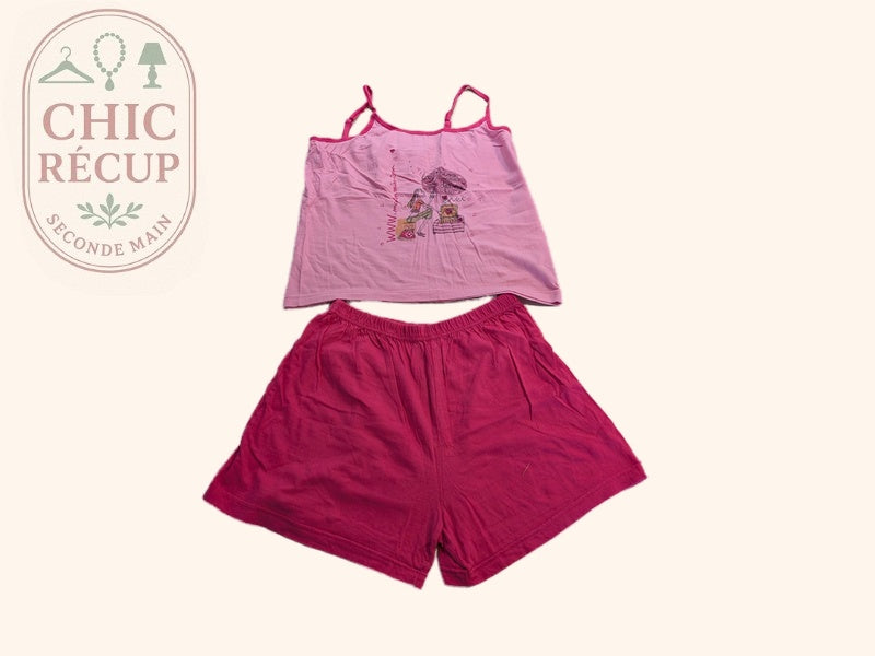 Pyjama Sans Marque - 42 - Fuchsia - Evvio-46