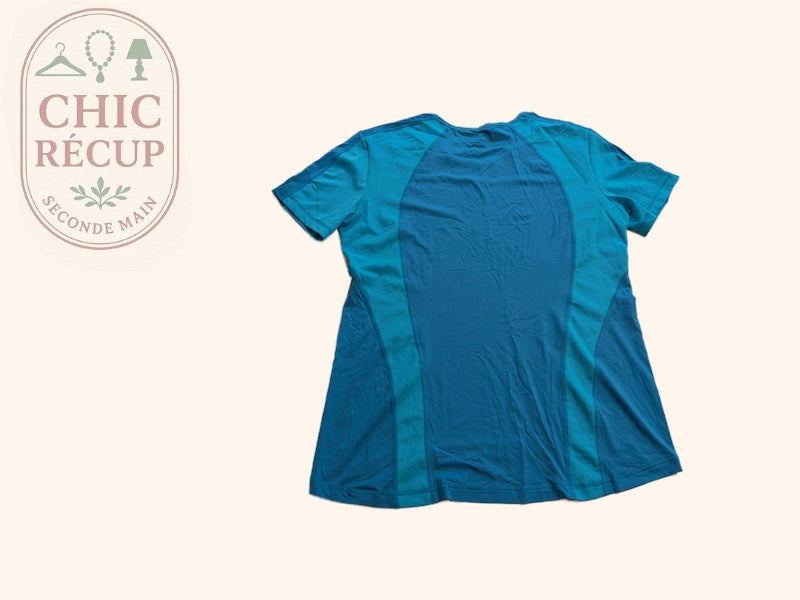 T-shirt Schiesser - Xxl - Turquoise - Labag-177