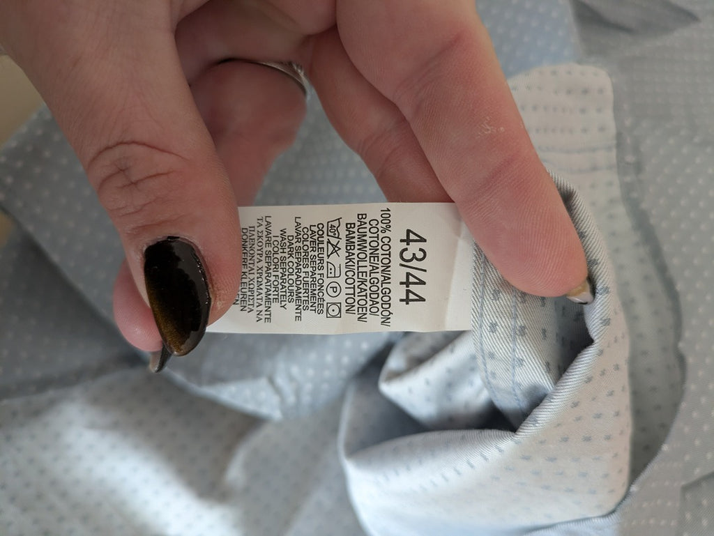 Chemise À Motifs Tex - Xl - Bleu Clair - Lulaf-13
