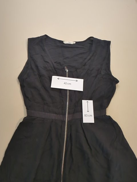 Robe Casual - Mng Casual - M - Noir - Chiou-07