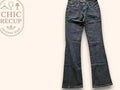Jeans Évasé Chelly Jeans - S - Noir - Luvio-8