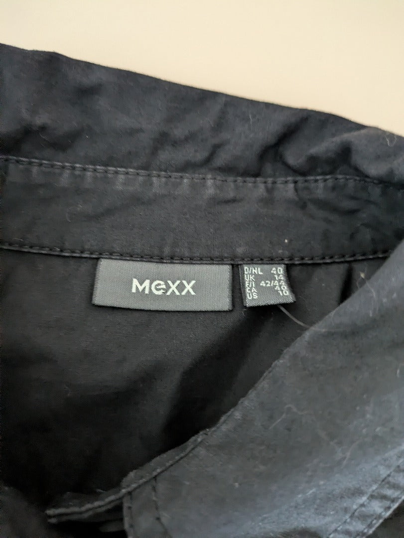 Robe chemise Mexx - 42 - Noir - Coton