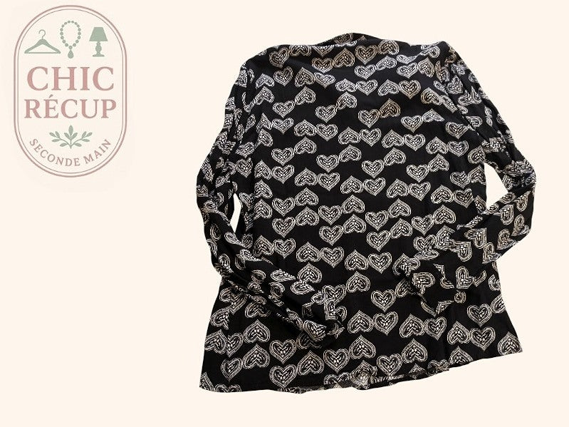 Chemise Etam - 42 - Noir - Paval-26