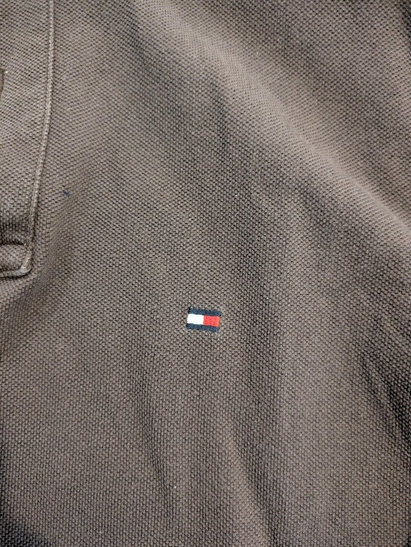 Polo Tommy Hilfiger - L - Marron - Malat-37