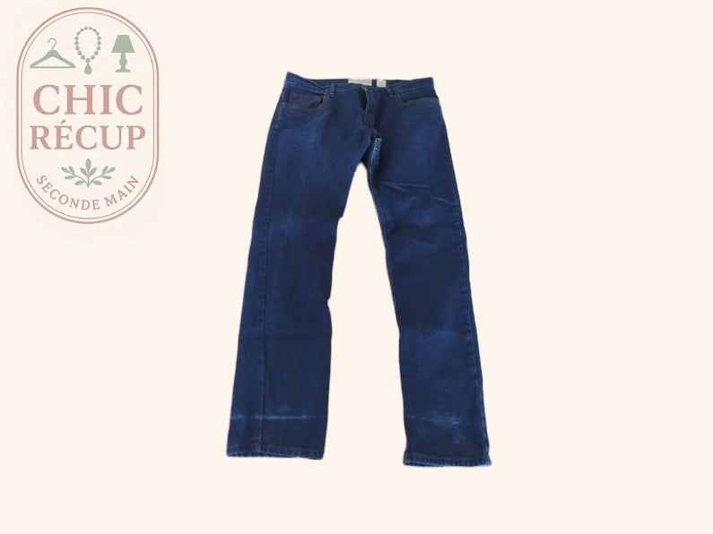 Jean droit Us Denim - 42 - bleu - stretch