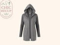 Cardigan Bluoltre - M - Gris - Myfed-79