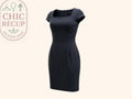 Robe Casual Eva Kayan - 46 - Noir - Myfed-18