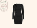 Midi Pull & Bear - S - Noir - Lerom-26