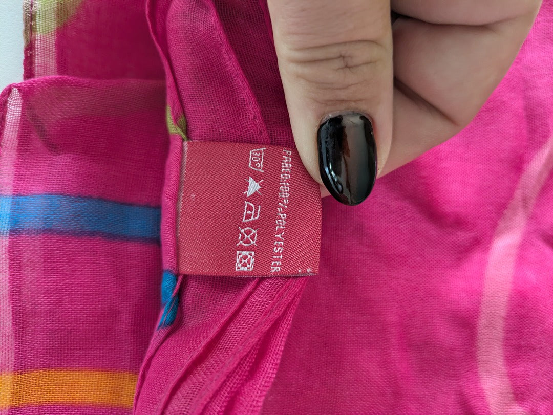 Foulard Françoise Saget - Taille unique - Rose - Papillon