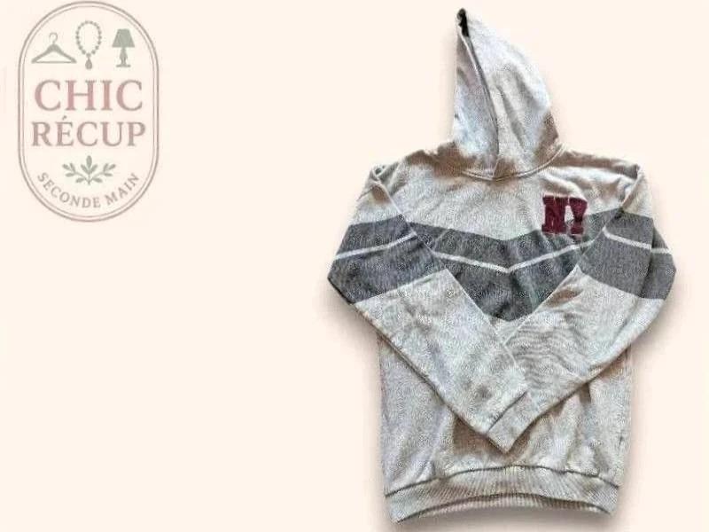 Pull à Capuche Tissaia - 16 Ans/176 Cm - Gris - Luvio-19