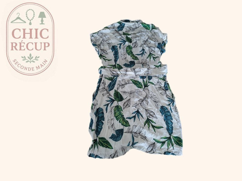 Robe d'été Salsa - Xl - Blanc - Tropical