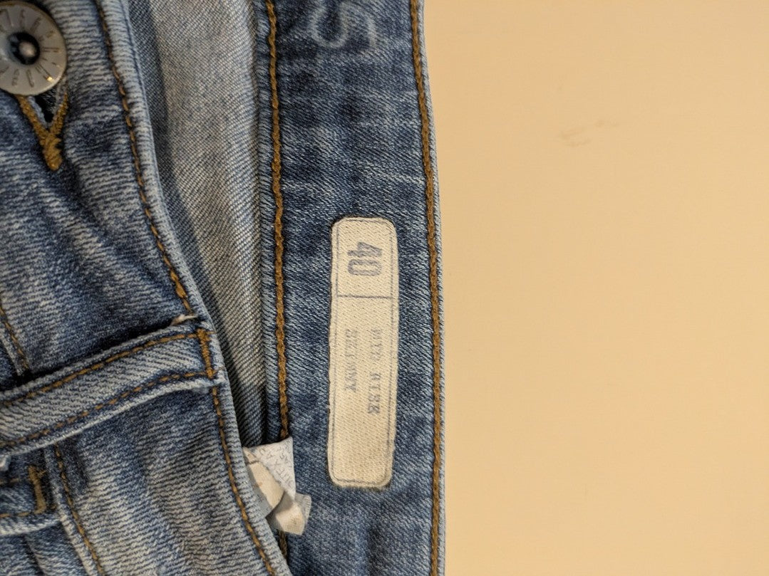 Jeans Skinny Zara - 42 - Bleu - Paval-56