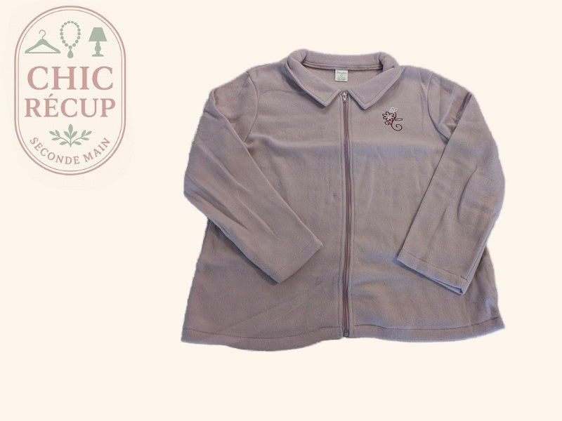 Veste Polaire Anne De Lancay - 46/48 - Rose - Labag-247