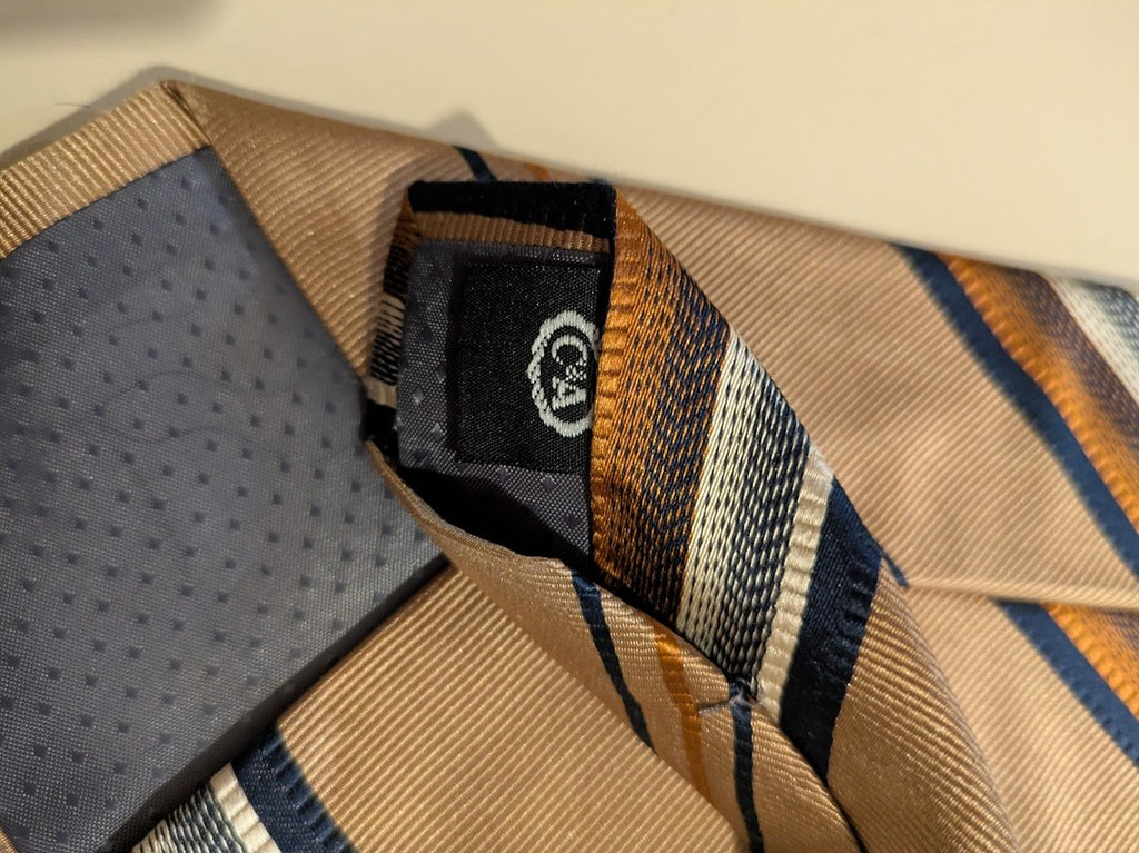 Cravate C&a - Taille Unique - Beige - Phleg-26