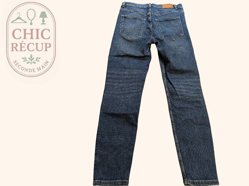 Jeans Slim Zara - S - Bleu - Paval-9