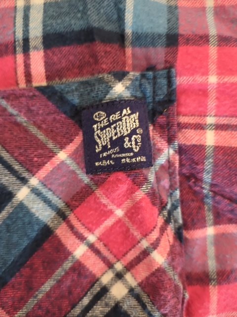 Chemise - Superdry - S - Rouge - G40me003f1