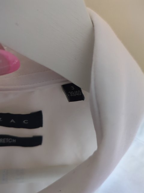 Chemise Izac - M - Blanc - Saaug-78