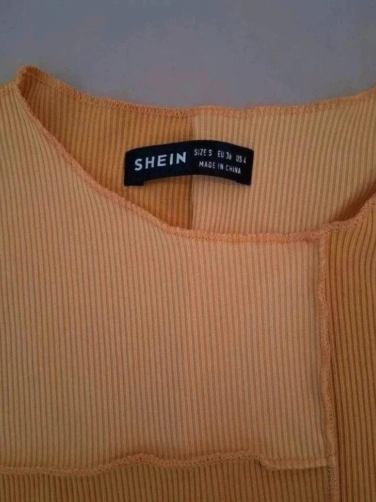 Hauts & T-shirt Shein - S - Moutarde - Lerom-30