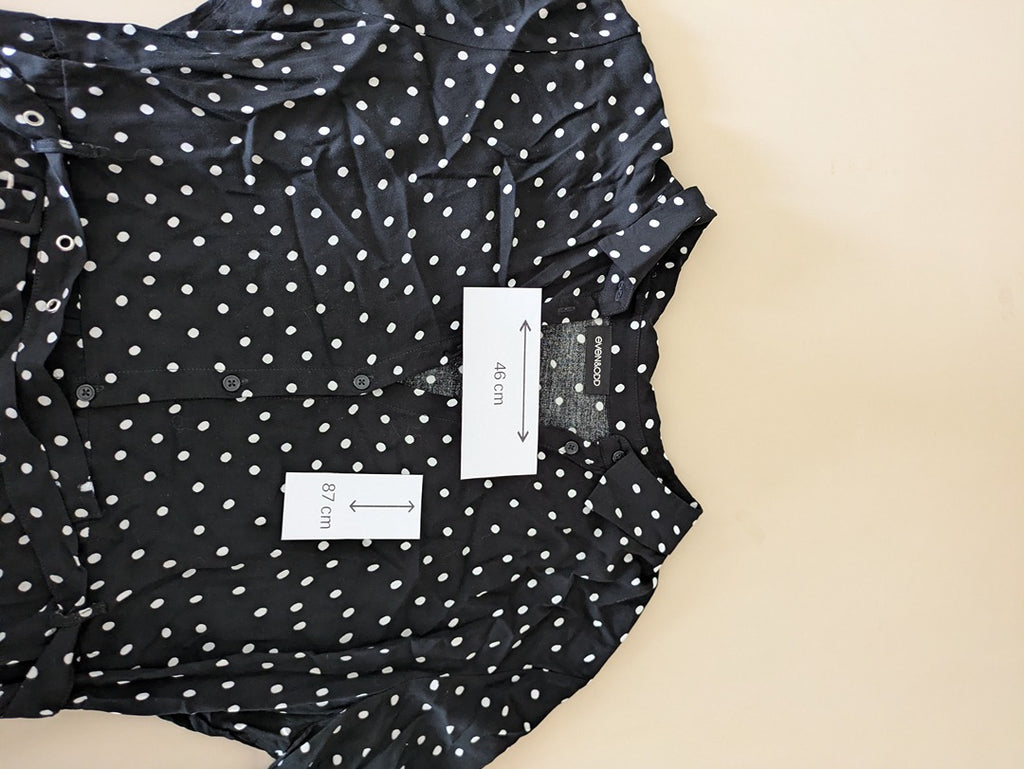 Robe Even&odd - M - Noir - Pois