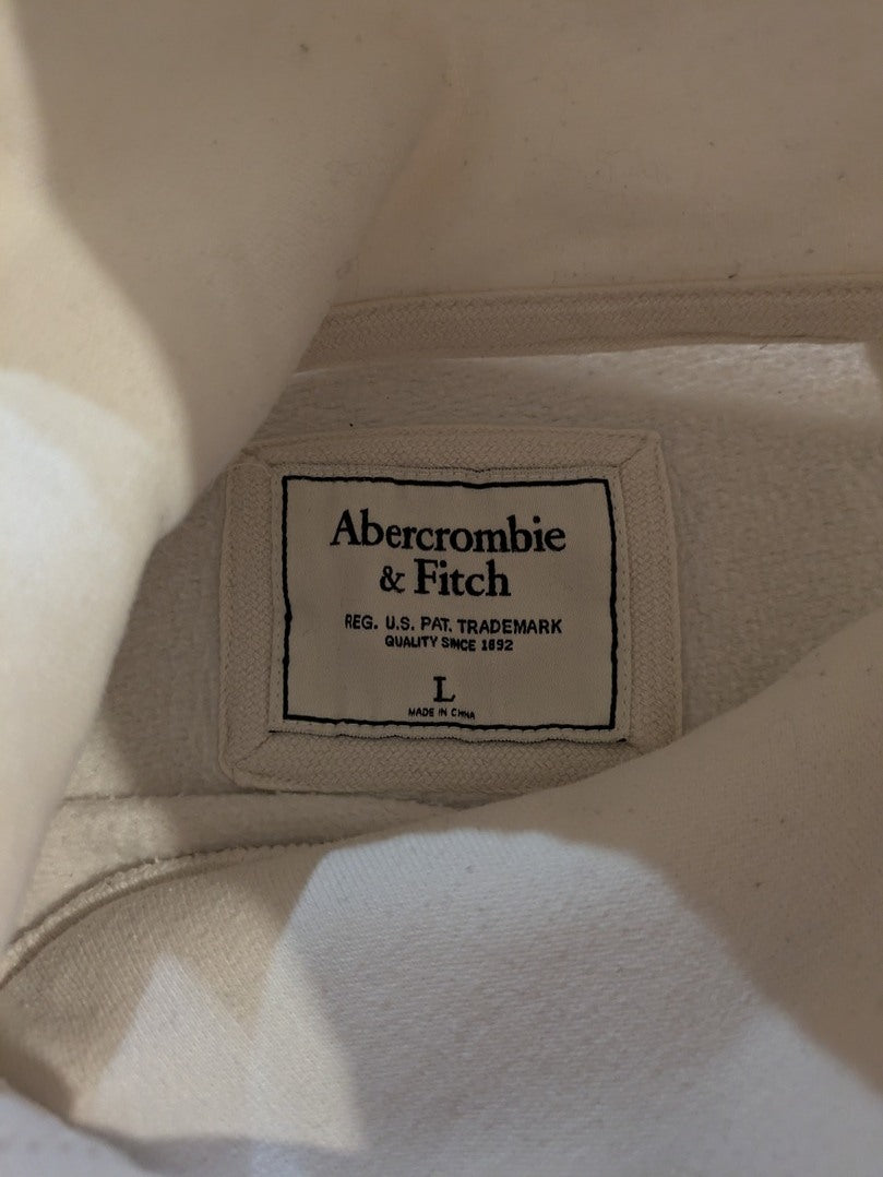 Pull A Col Roulé Abercrombie & Fitch - L - Blanc - Paval-82