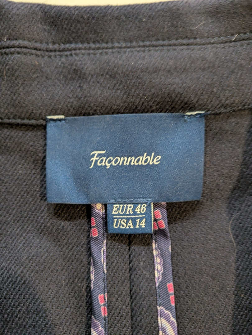 Blazer Façonnable - Xl - Marine - Labag-162
