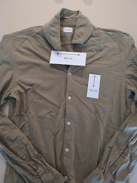 Chemise Celio - M - Kaki - Saaug-72
