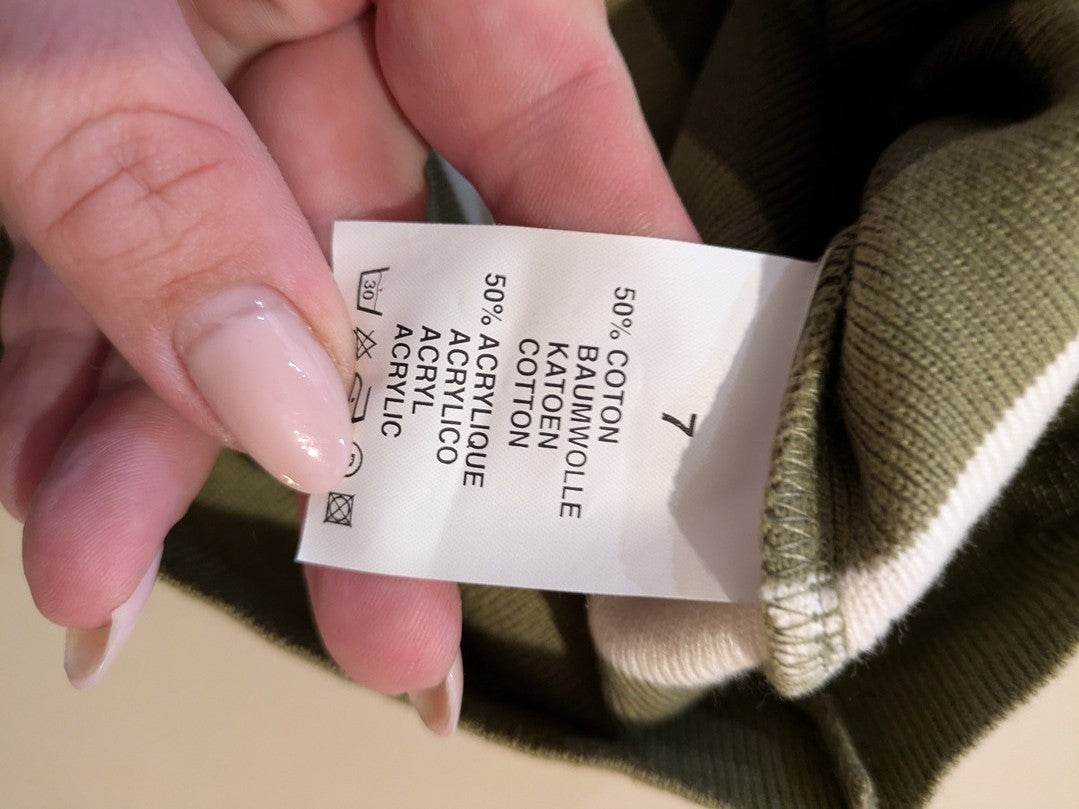 Pull Col V Amor-lux - L - Vert - Labag-35